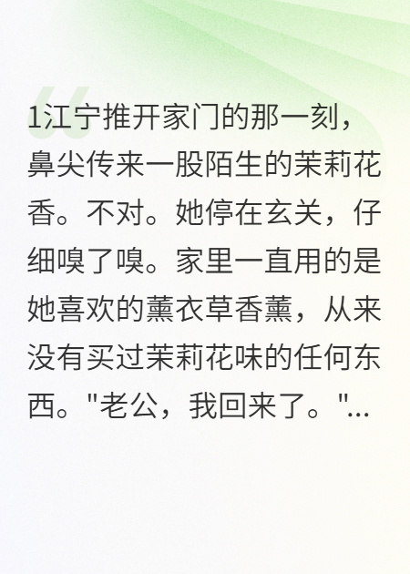 主角是江宁程建的小说叫什么名字？