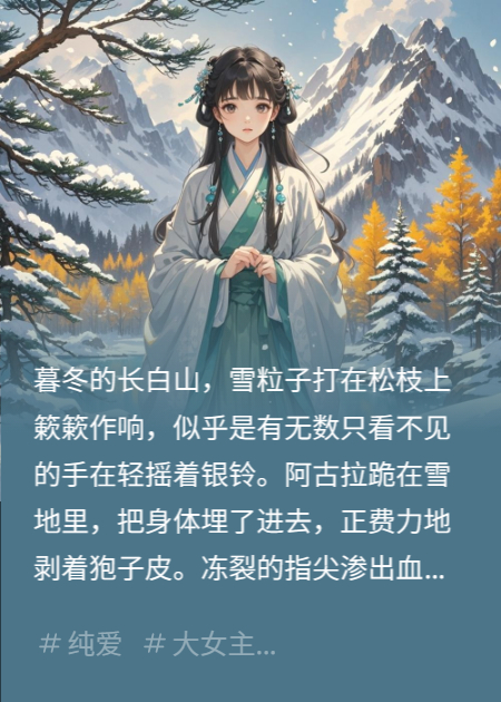 長白山月照