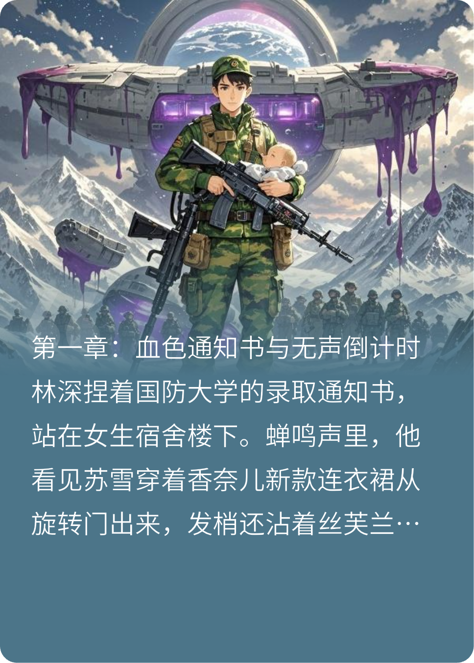改報國防大后，校花后悔了