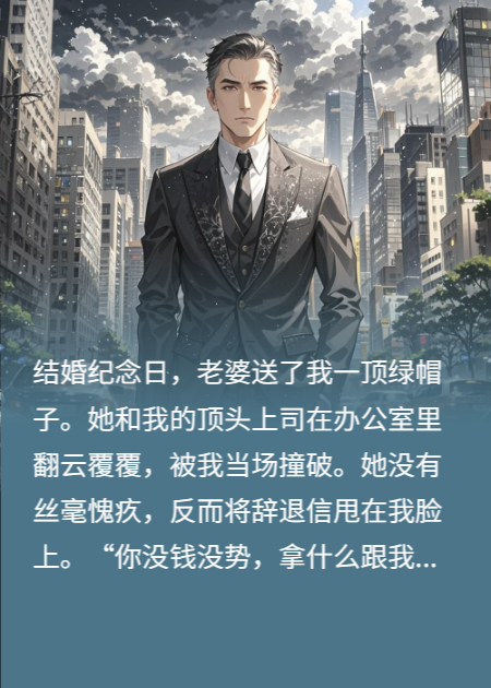 結婚紀念日，老婆送我綠帽，我送她破產