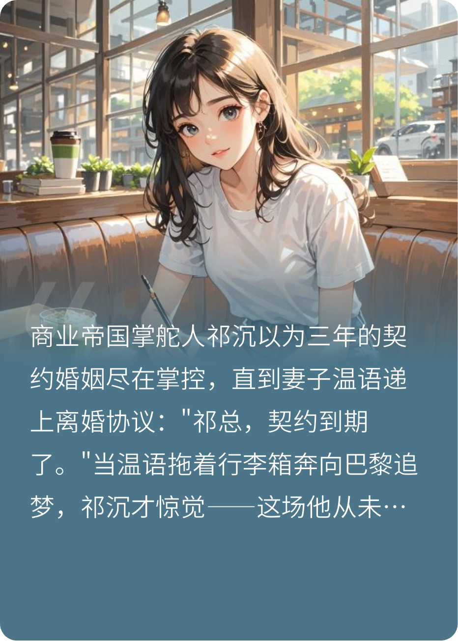 契约到期后，祁总他慌了