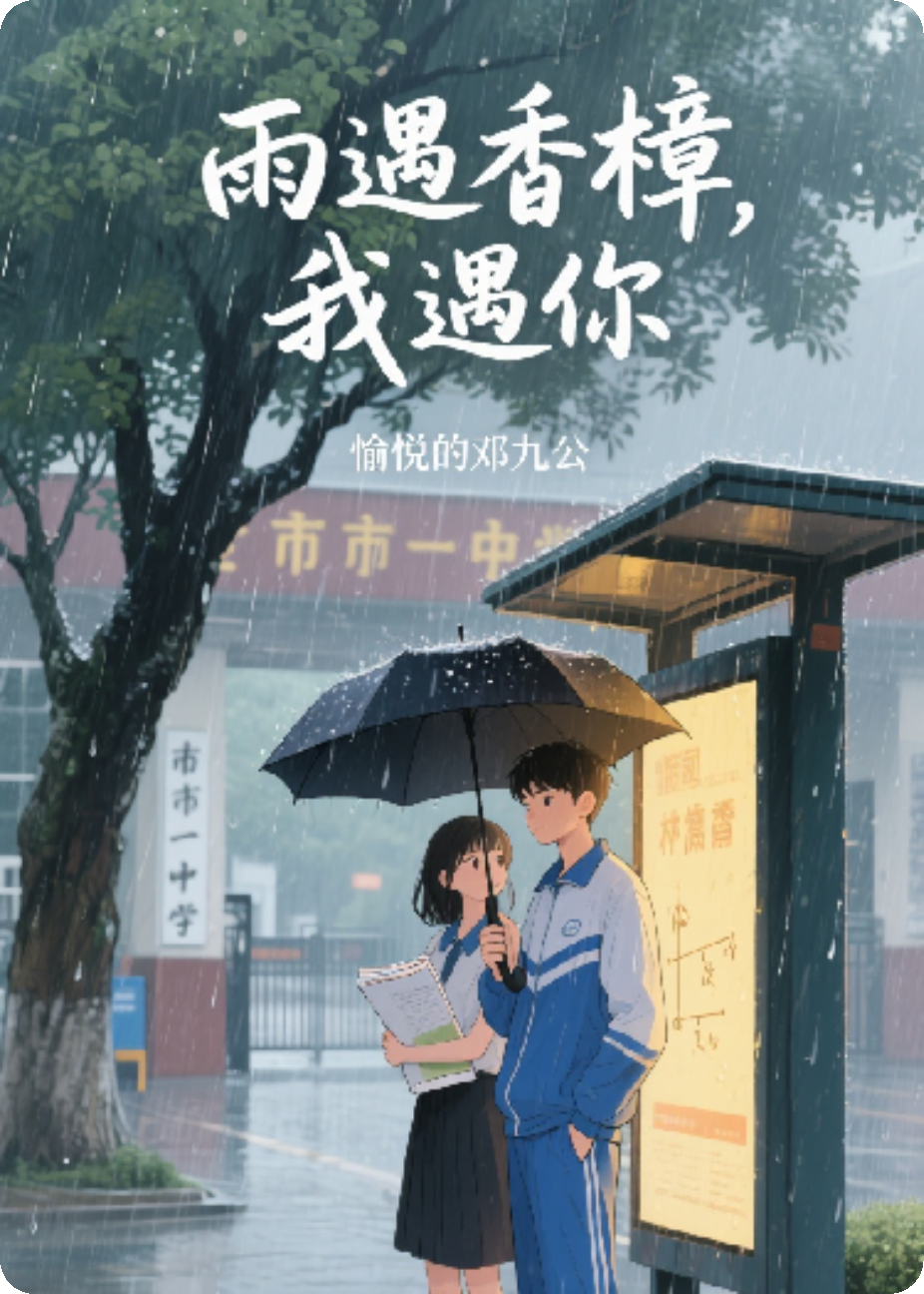 雨遇香樟，我遇你