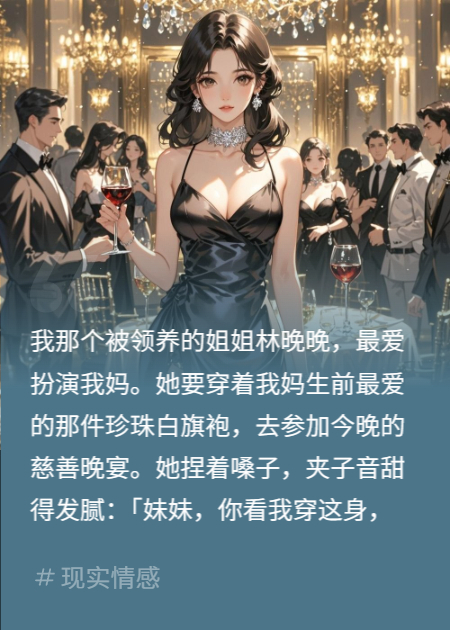 姐偷穿旗袍？我潑酒炸全場