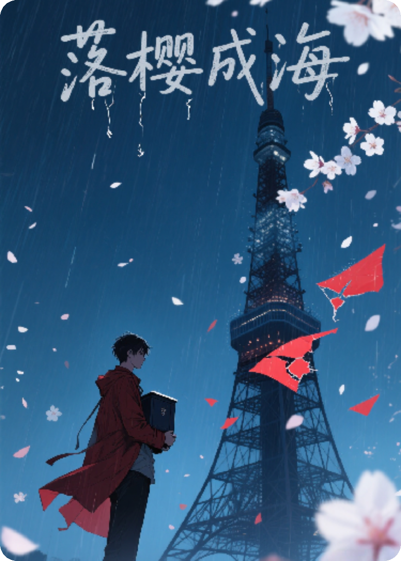 落櫻成海