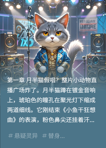 假唱？我月半猫直接原地飙高音！