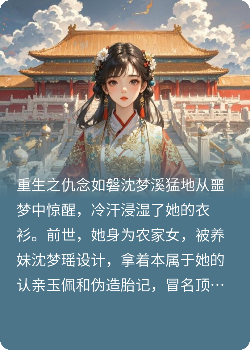 出现沈梦溪赫连城的小说在哪里可以找到？