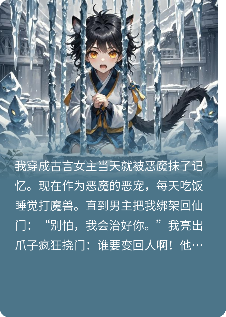 被魔王寵成喵后，男主來碰瓷