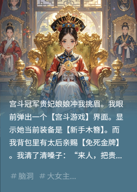 來(lái)人，把貴妃的午飯換成窩窩頭