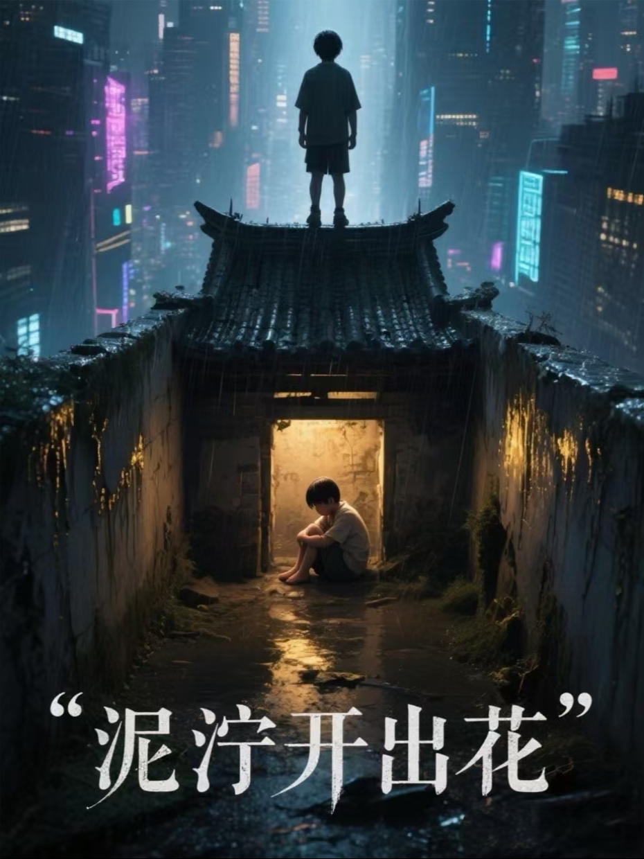 泥濘中開出花