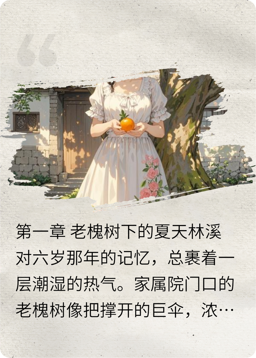 老槐樹(shù)下的橘子味硬糖
