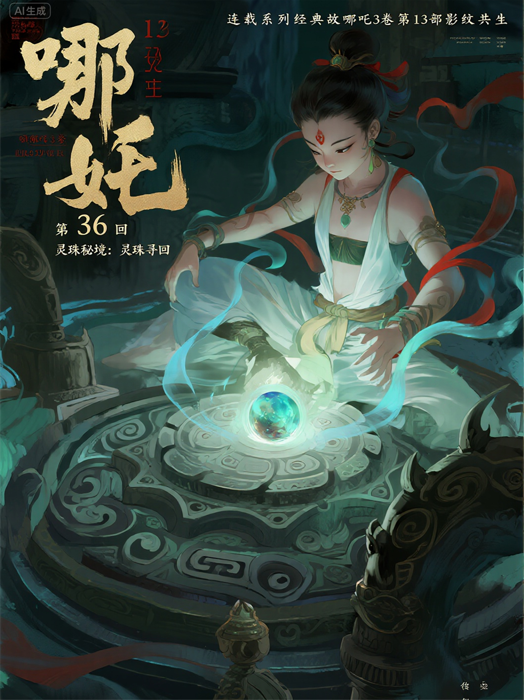 哪吒3卷第13部影紋共生第36回靈珠秘境：靈珠尋回