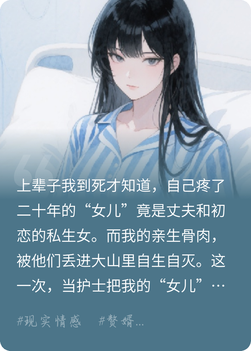 重生回倀鬼丈夫調(diào)換女兒的那一天