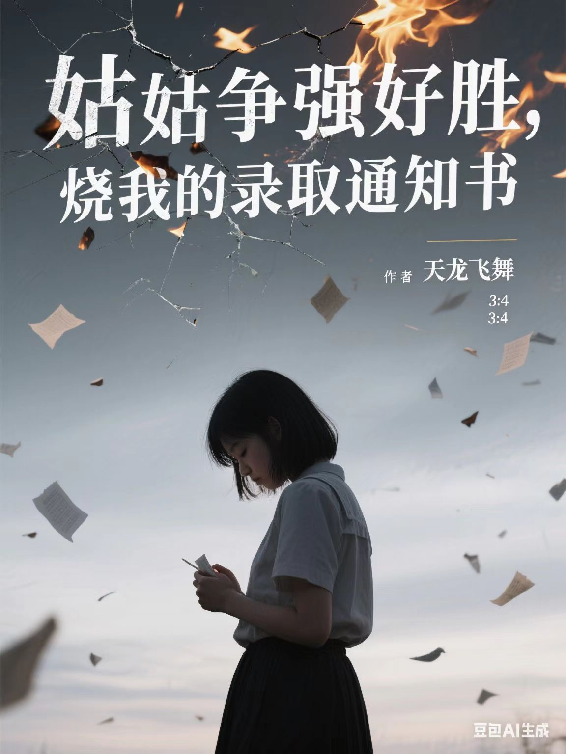 姑姑爭強好勝，燒我的錄取通知書