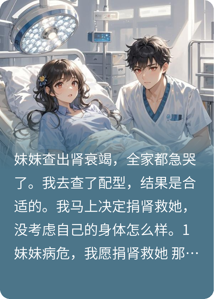 我捐腎救妹后撞見(jiàn)丈夫出軌