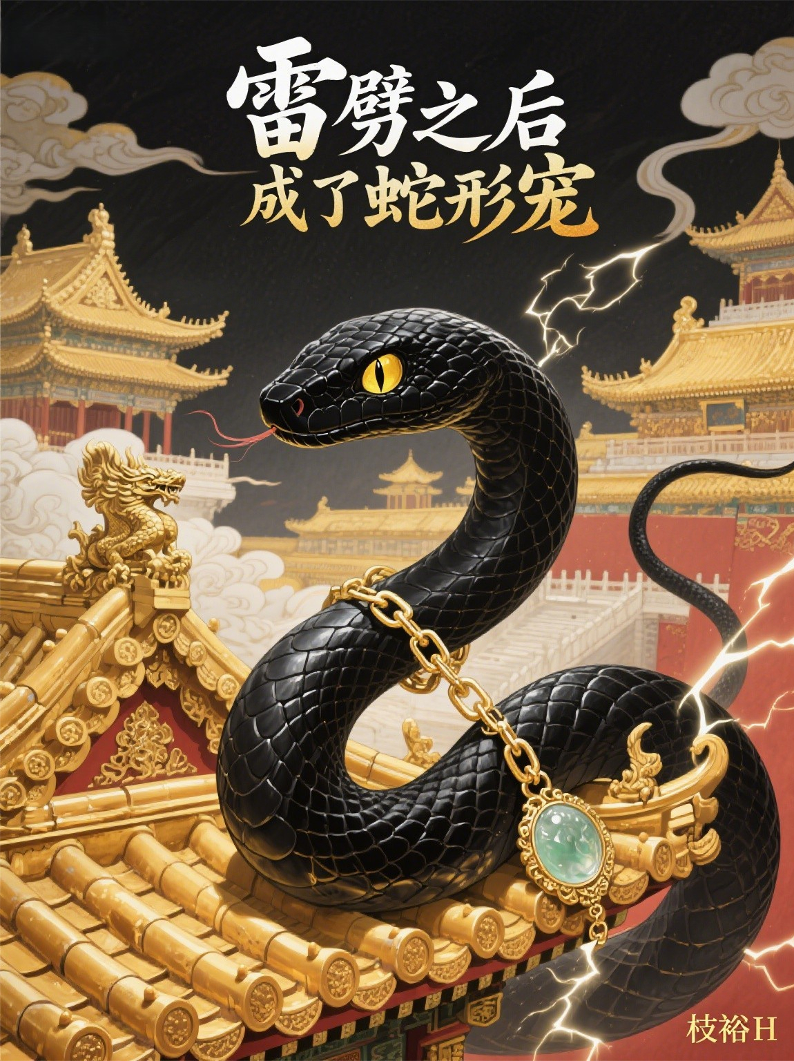 雷劈之后成了蛇形寵