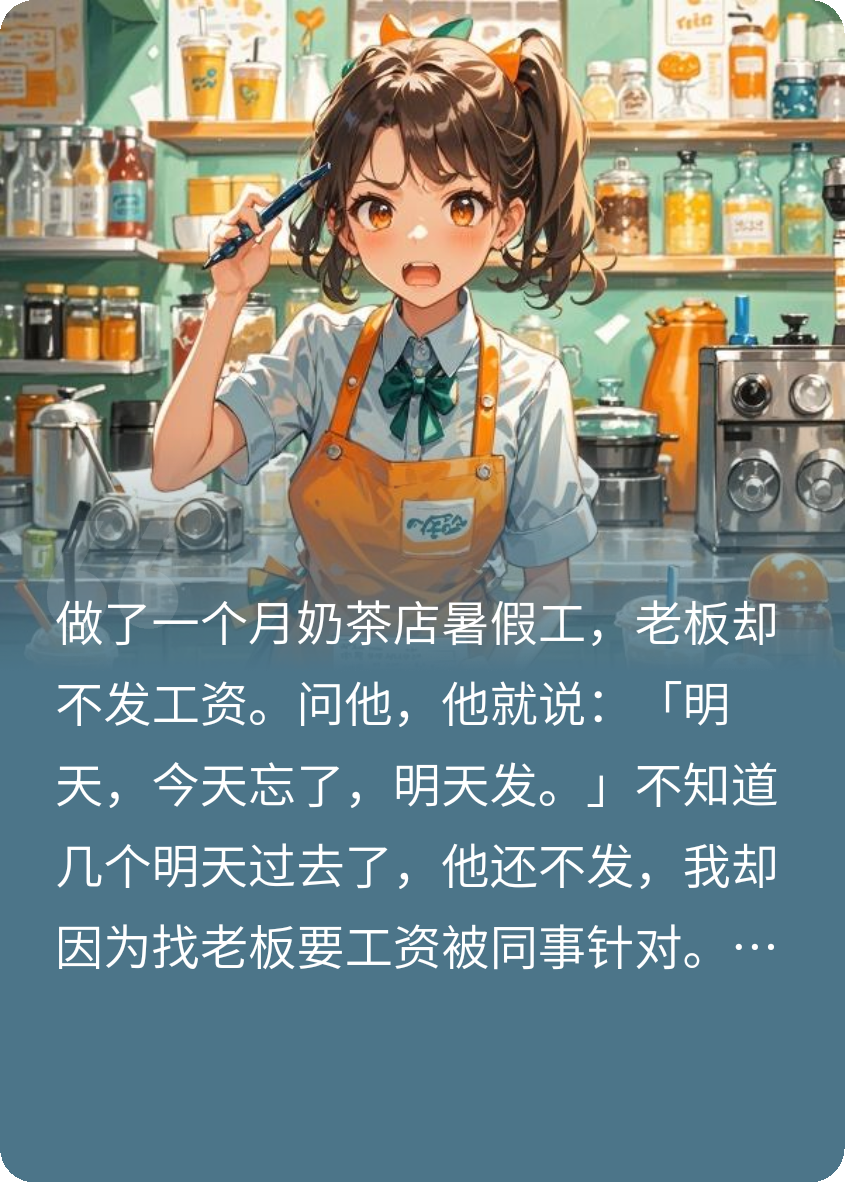 老板不發(fā)工資同事還陰陽我發(fā)瘋了