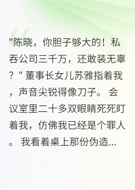 財(cái)務(wù)主管的絕地反擊