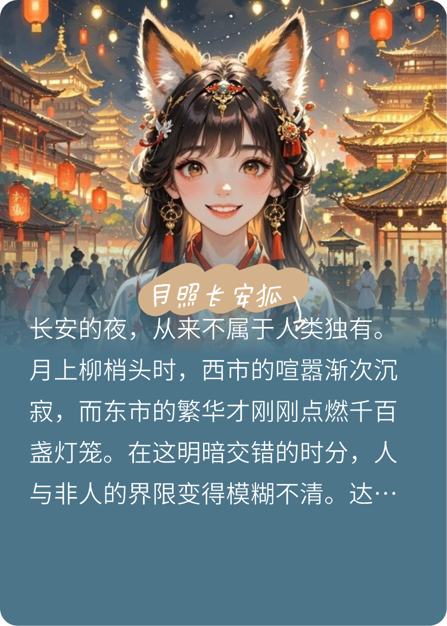 月照長(zhǎng)安狐