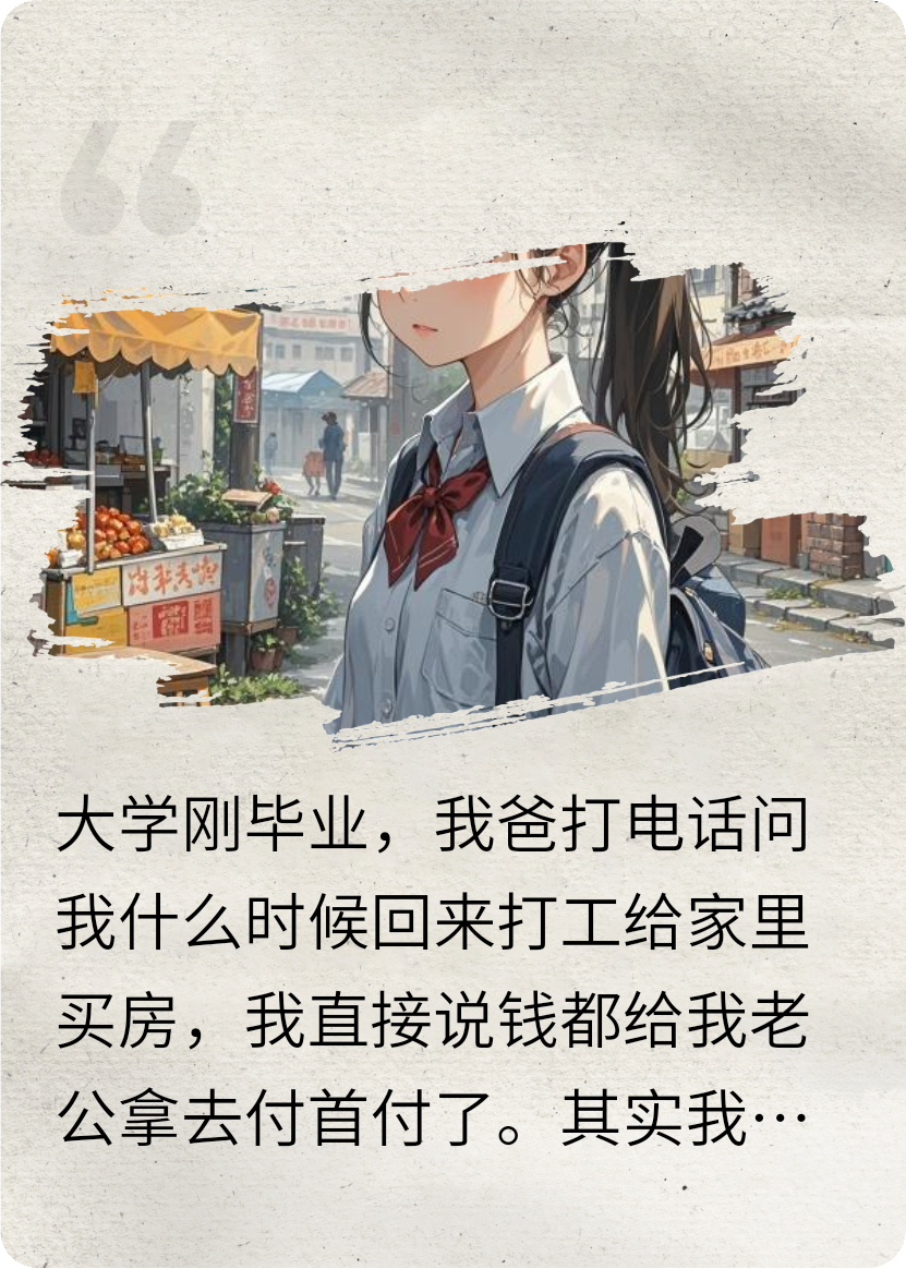 離開父母的保護(hù)傘，發(fā)現(xiàn)外面根本沒(méi)下雨