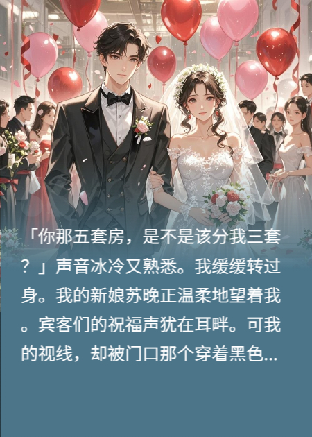 拜金女穿黑婚紗上我婚禮討要房子