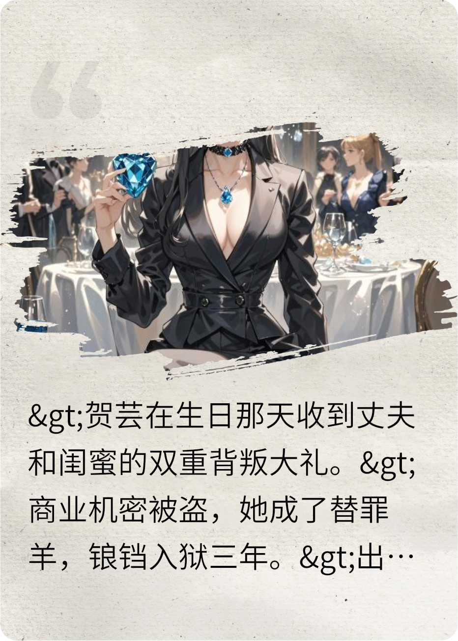 賀蕓復(fù)仇歸來，碾壓前夫閨蜜