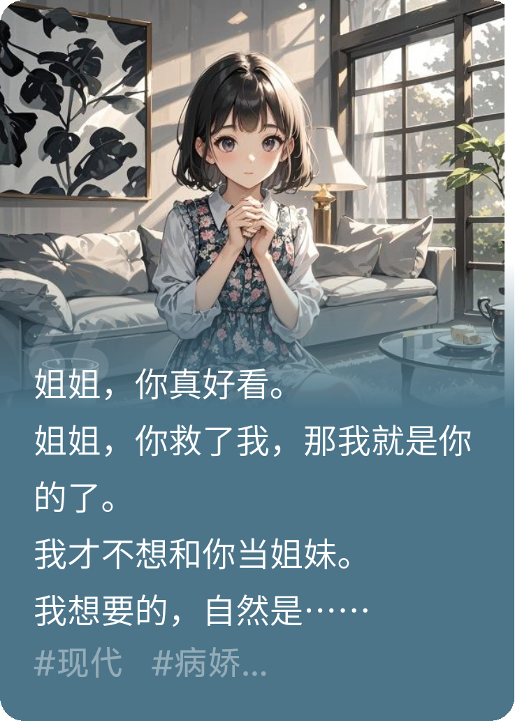 姐姐，你真好看