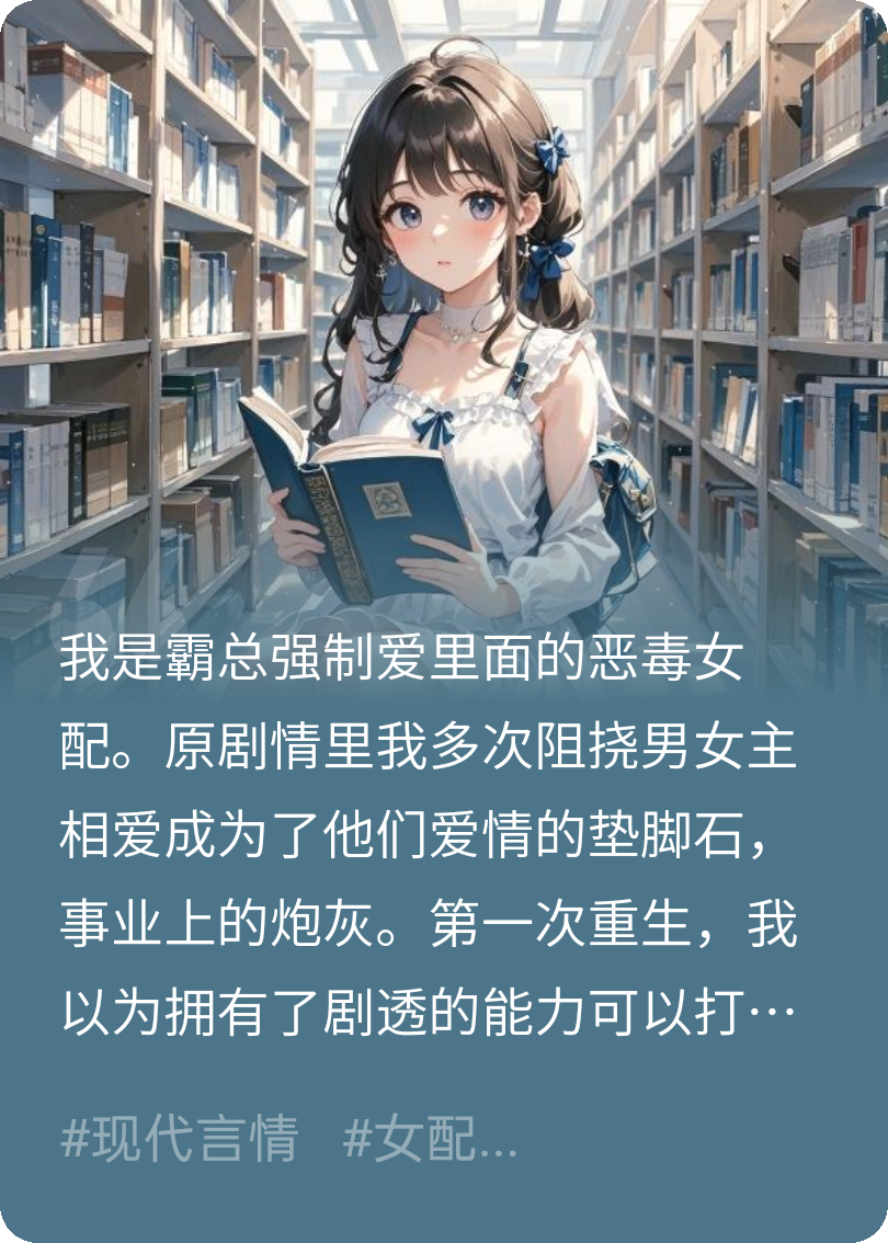 恶毒女配觉醒，原来是倒霉光环！
