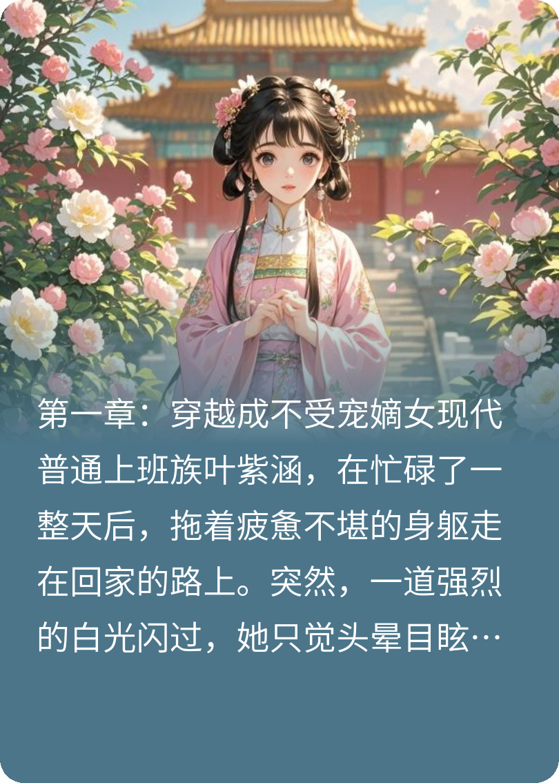 叶紫涵贺文礼叶佳的故事出自哪本小说？