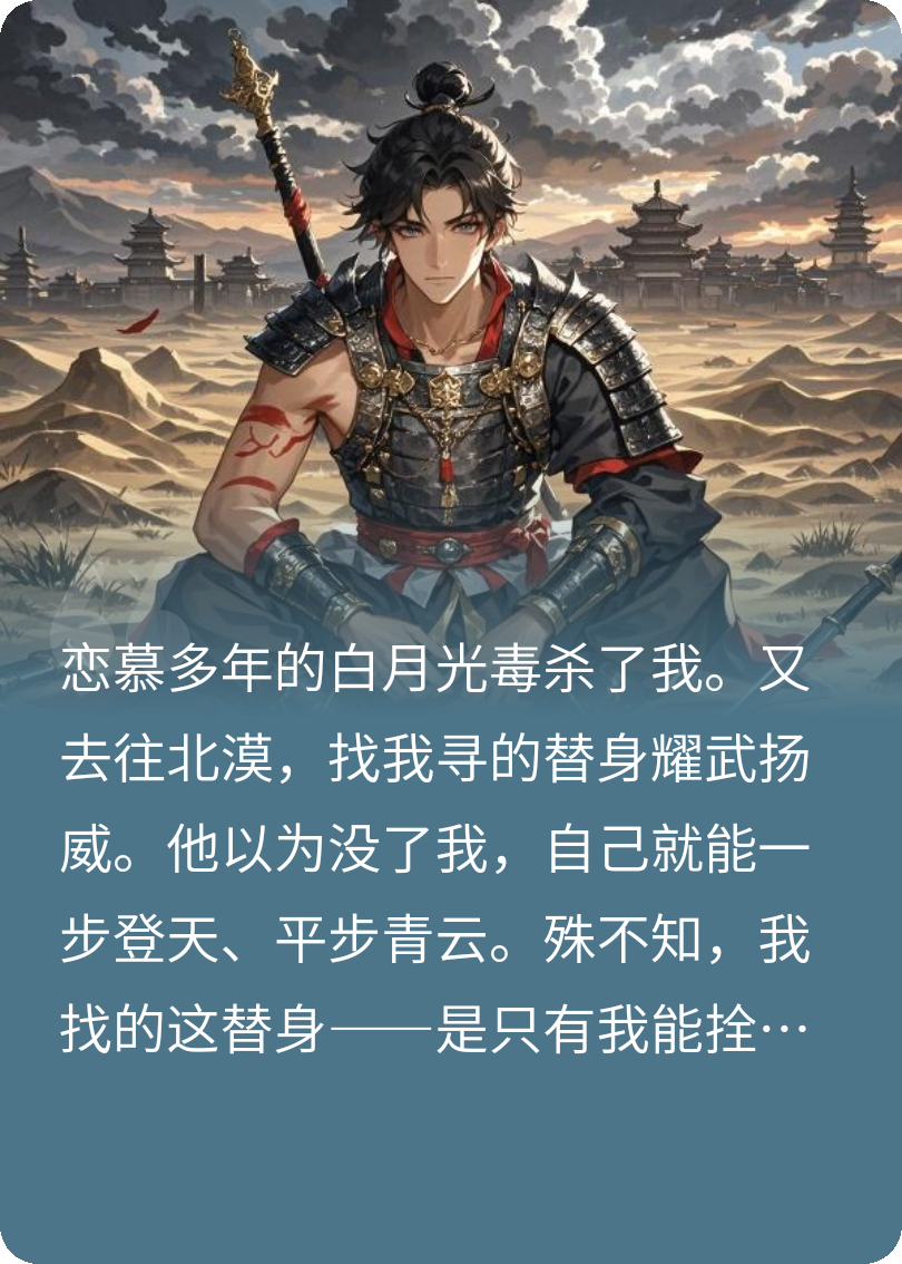 被白月光殺害后，替身瘋了