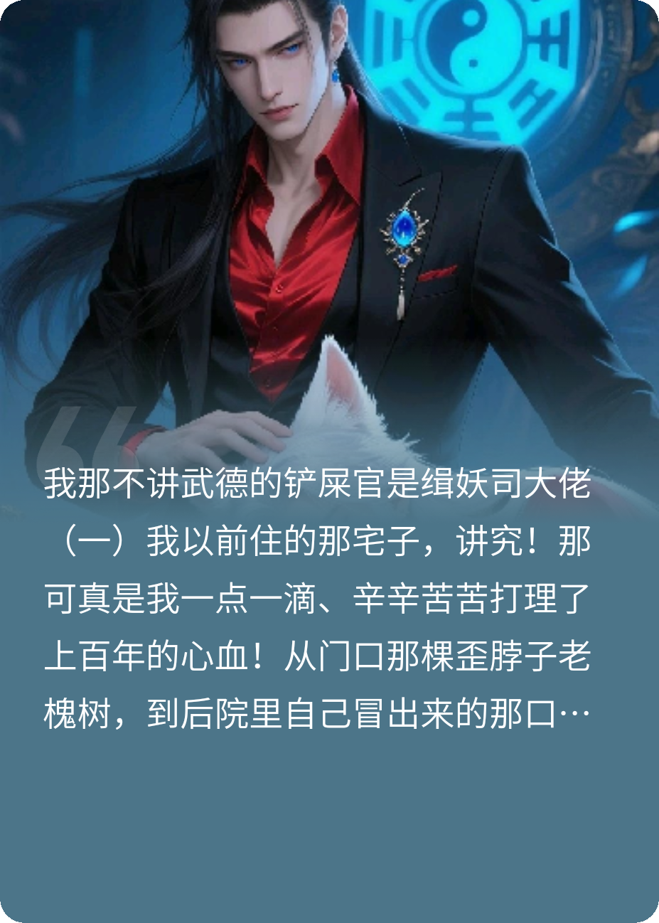 不讲武德的铲屎官是缉妖司顶流