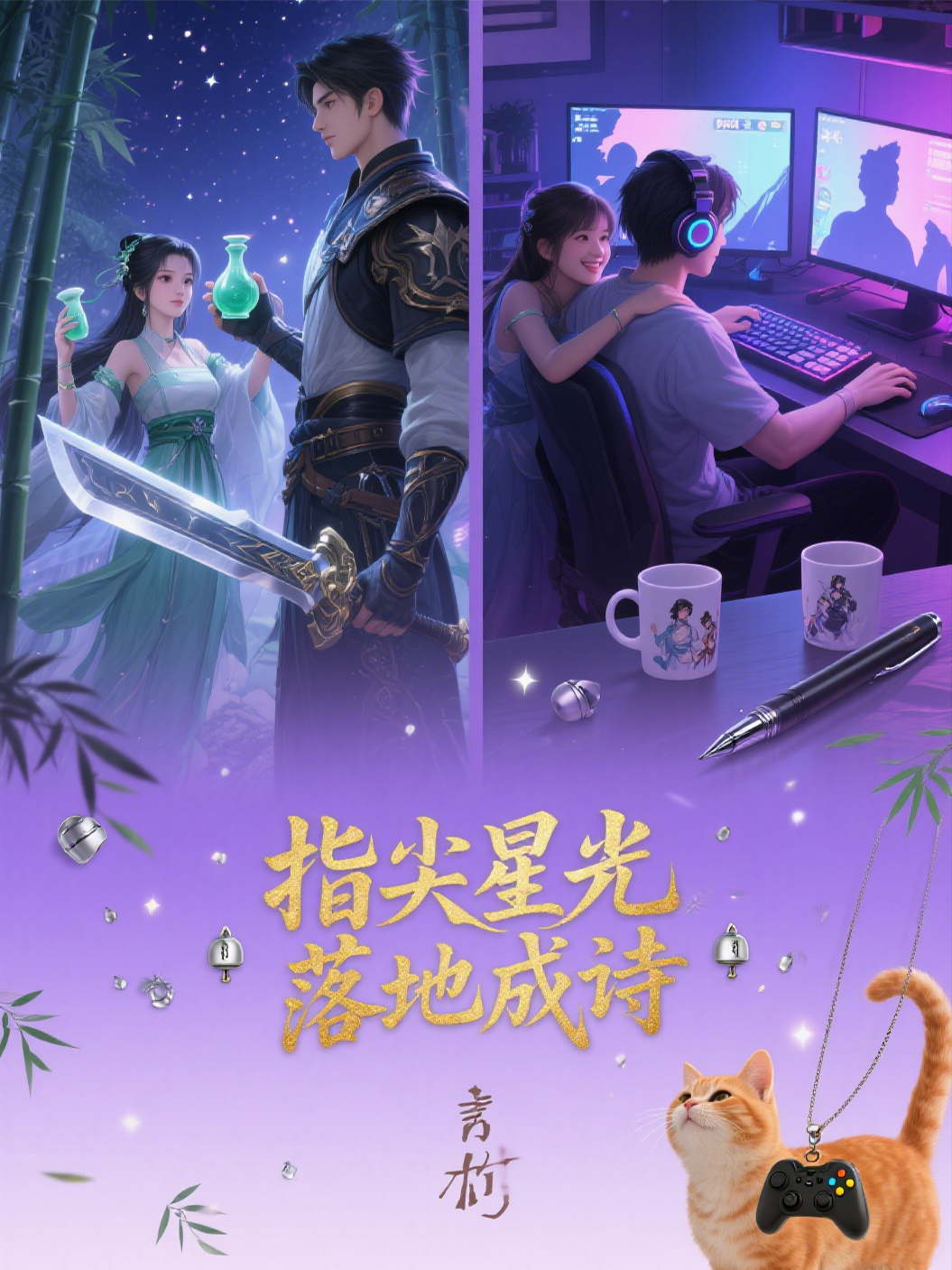 指尖星光，落地成詩