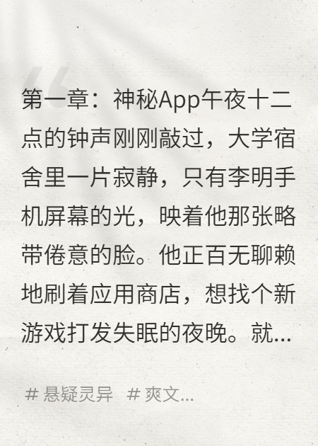 別在深夜下載App