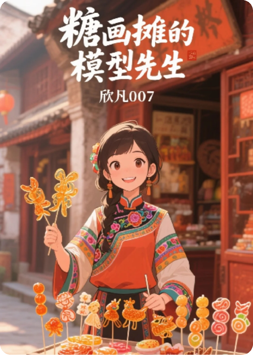 糖画摊的模型先生