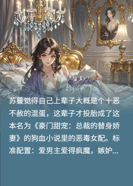 豪門(mén)重生后都叫我小祖宗