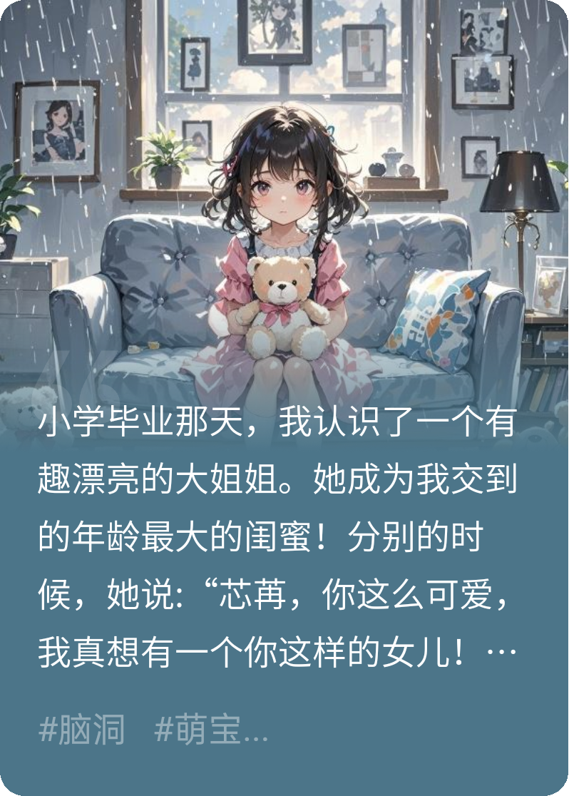 閨蜜說我可愛想生后真成了我后媽