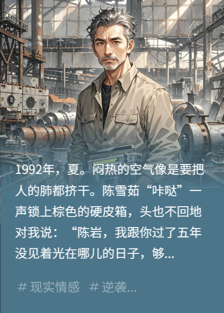 老婆跟港商跑了，我反手盤(pán)下了他的廠