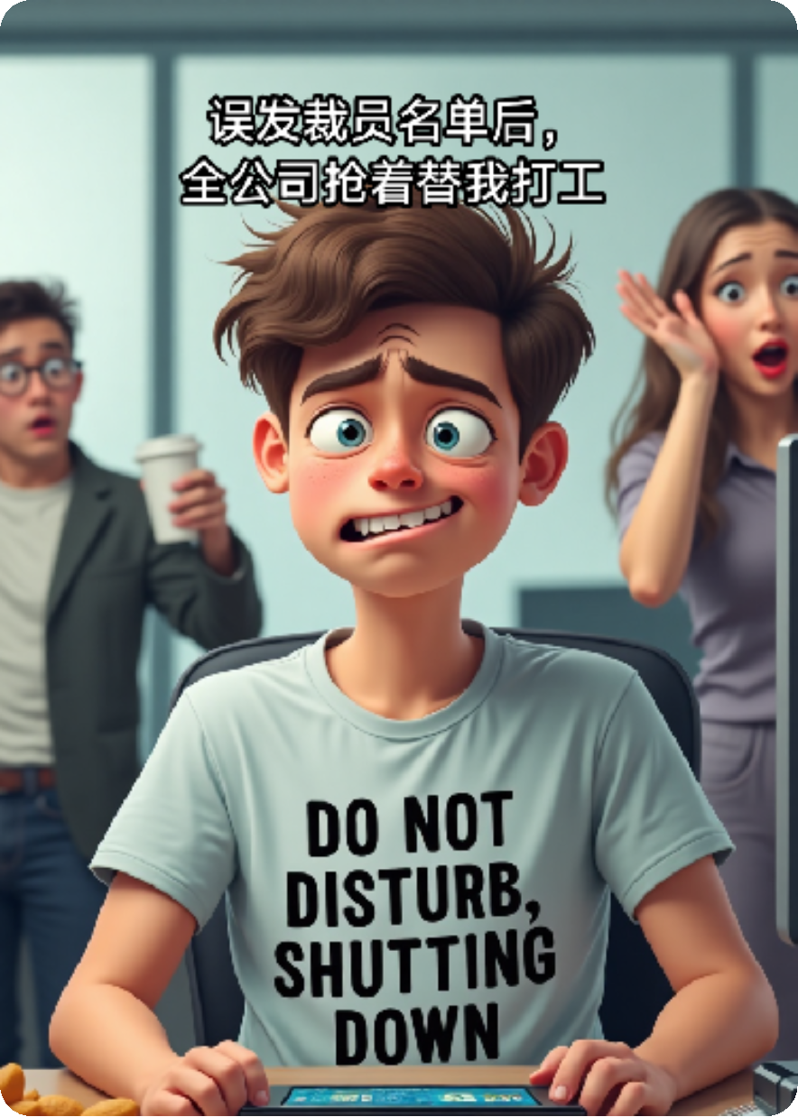 誤發(fā)裁員名單后，全搶著替我打工