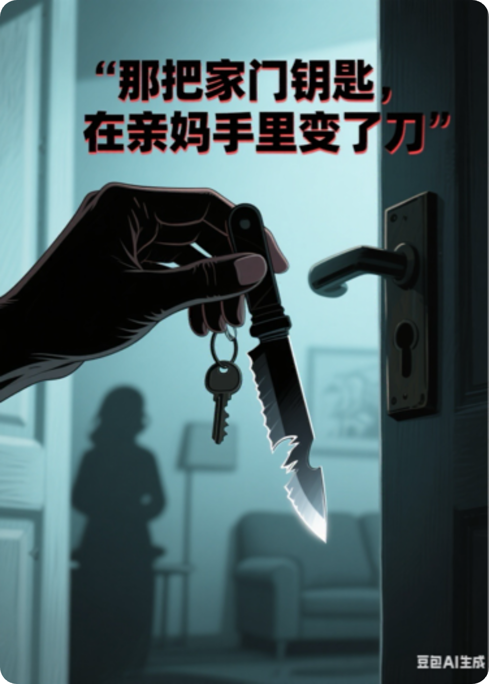 那把家門鑰匙，在親媽手里變了刀