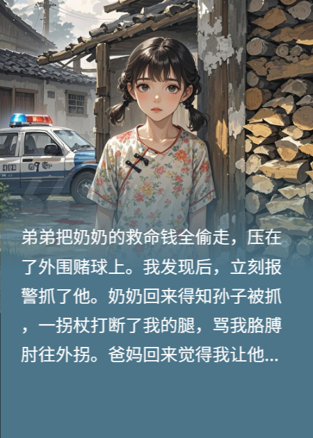重生復(fù)仇！賭狗弟賣我，我送全家下地獄