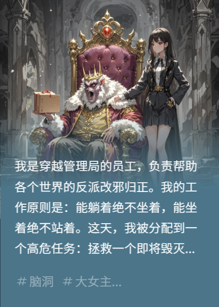 穿成社畜，我讓魔王打工還三千億