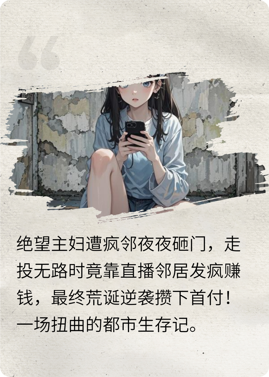 直播治惡鄰：瘋婆砸門(mén)我賺首付