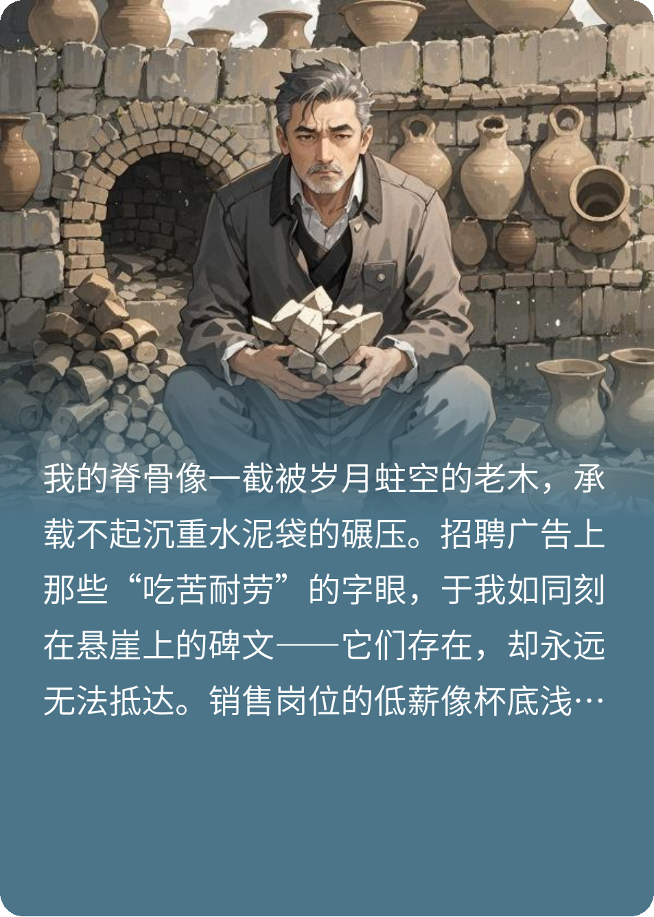 沒(méi)招了，能怎么辦？
