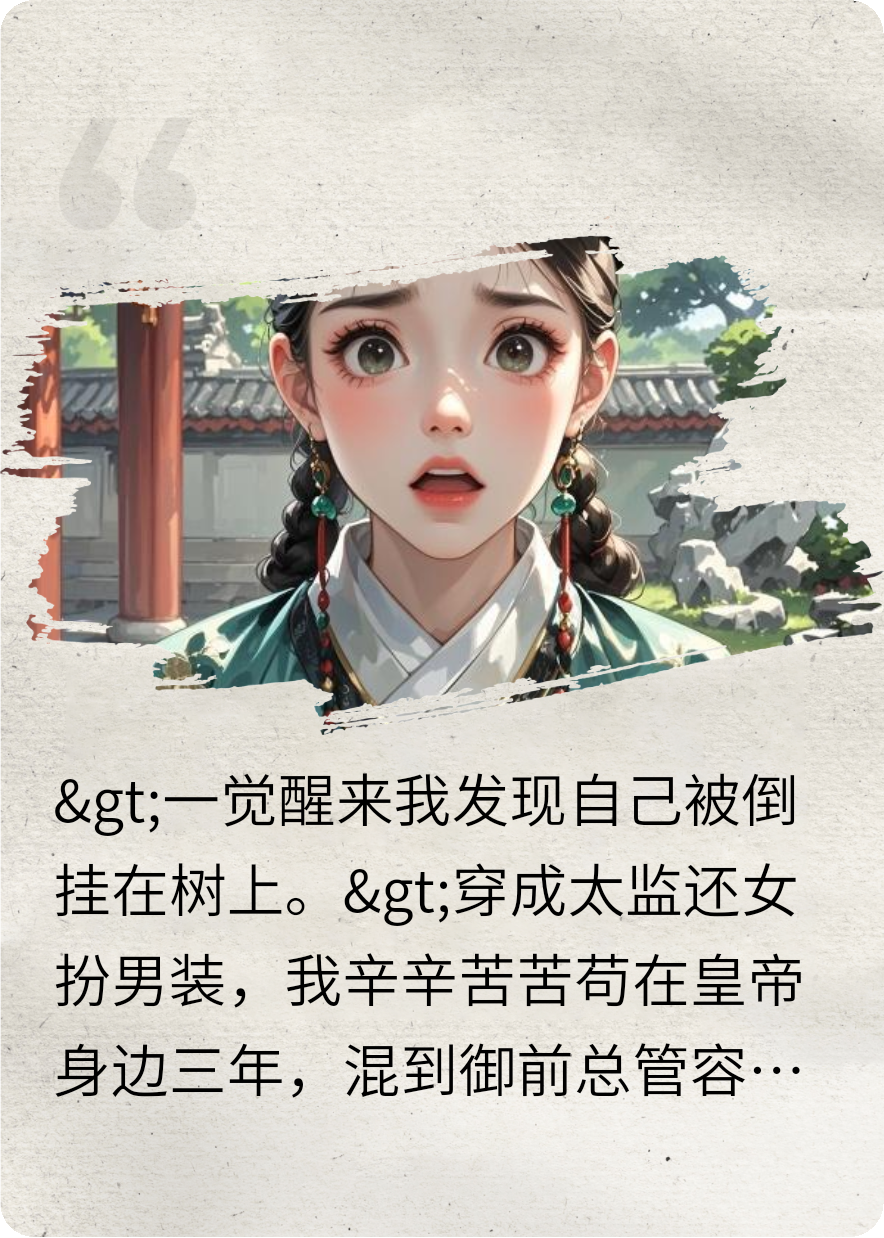 陛下說他有龍陽之好，而我是男裝太監(jiān)