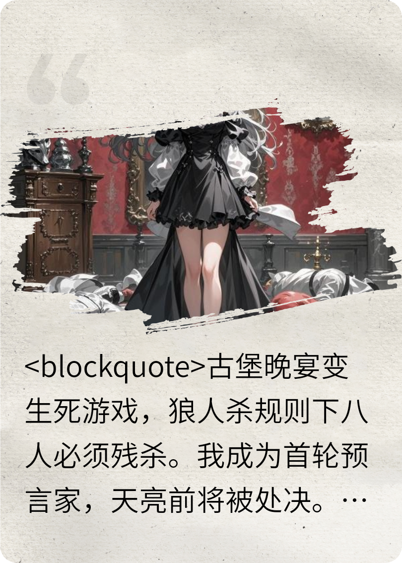 最忠實(shí)的狼人游戲