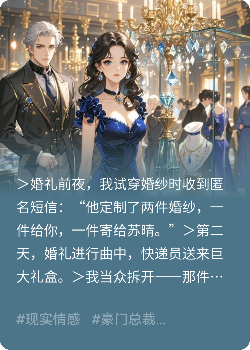 白月光的婚紗，穿在了我的葬禮上