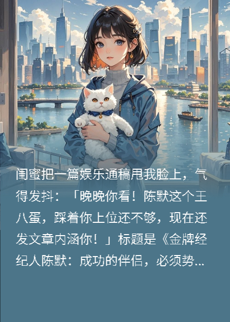 被男友甩后，帶著貓住上了江景房