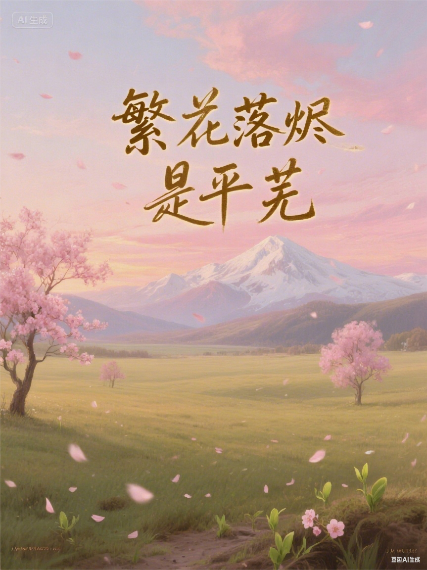 繁花落烬是平芜