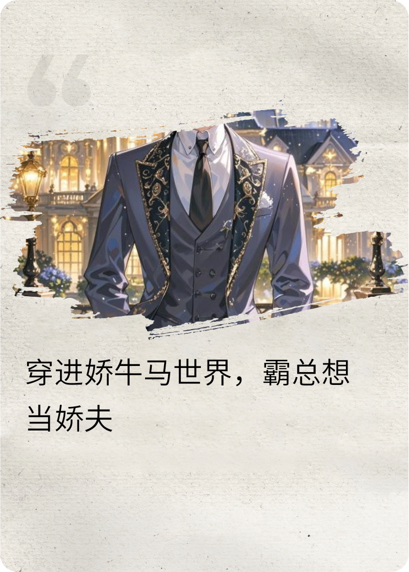 穿到嬌牛馬世界，霸總要當嬌夫