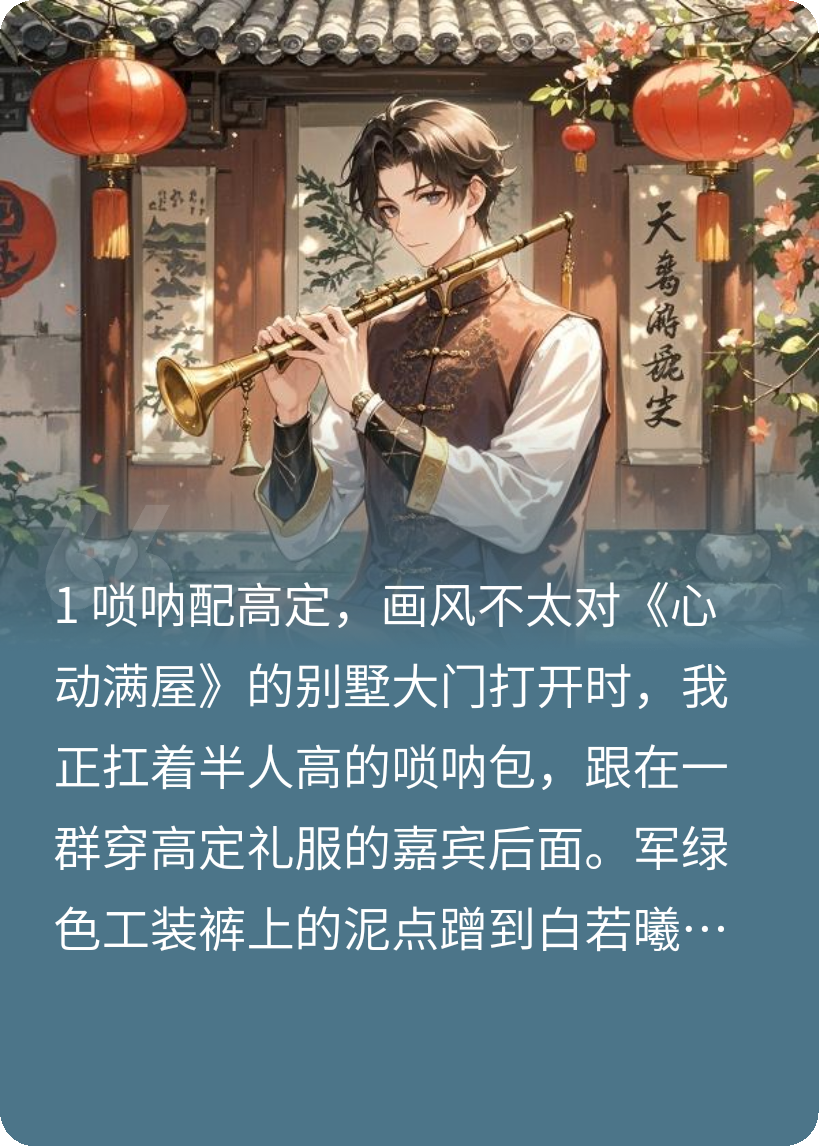 我靠祖传唢呐在恋综杀疯了全本阅读