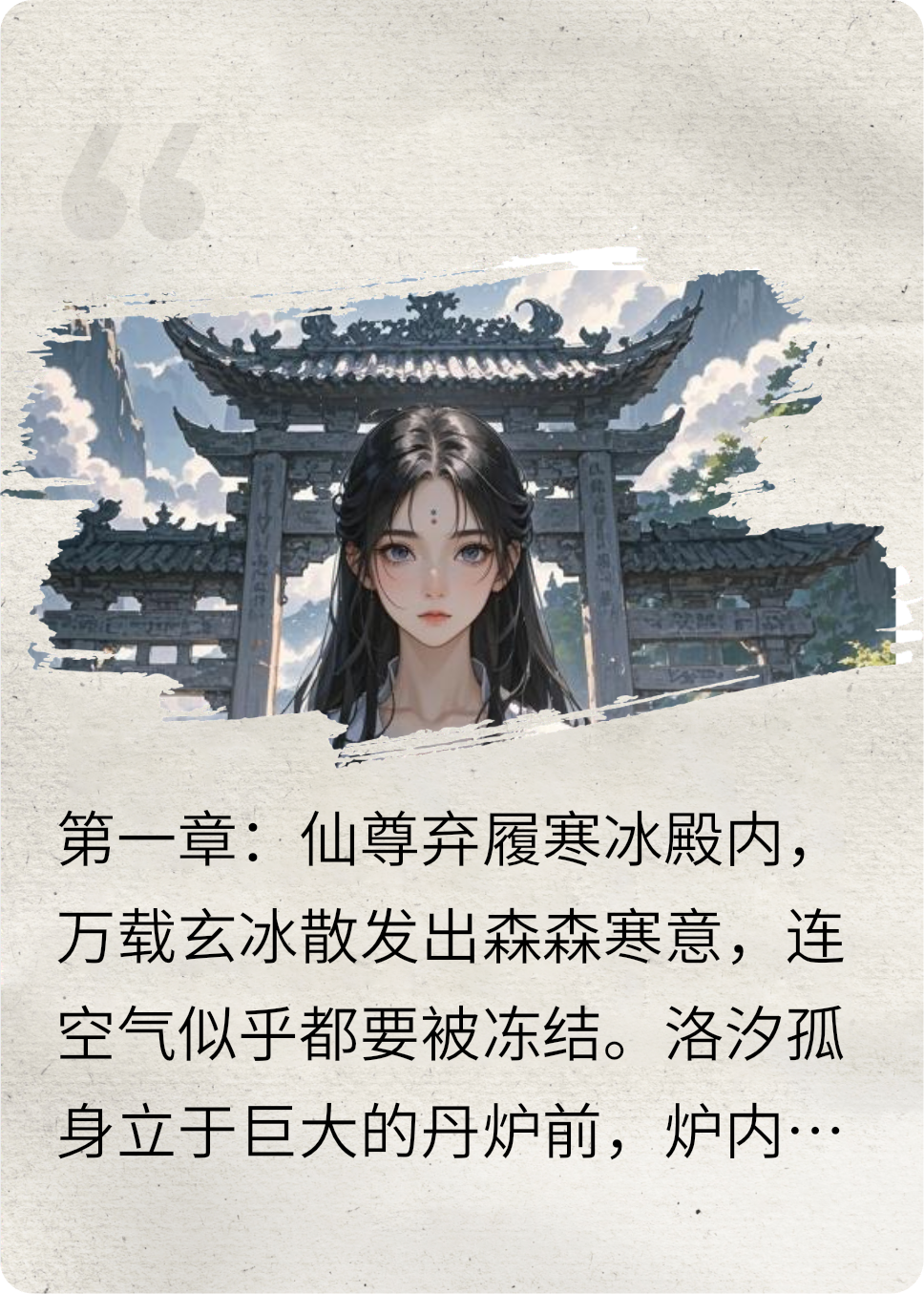 虐殤：仙尊的追妻火葬場